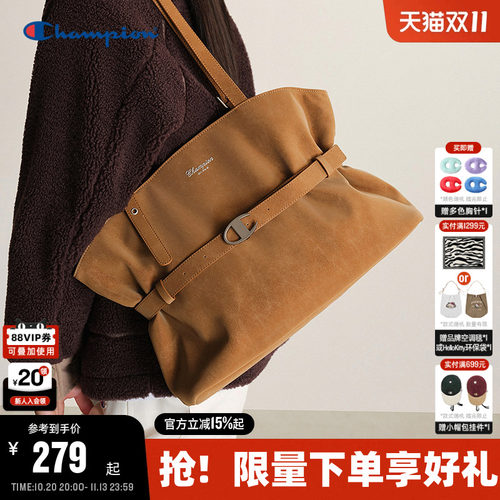 Champion冠军新款复古托特包