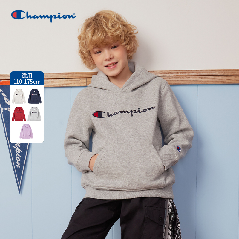 美式加绒连帽卫衣Champion冠军