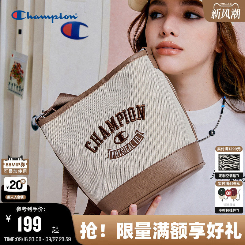 Champion冠军情侣休闲单肩包图片