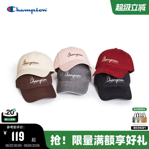 Champion冠军美式复古鸭舌帽