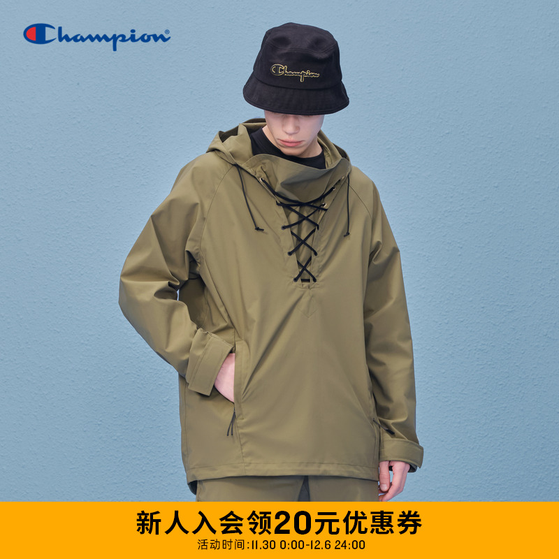 【胶囊系列】Champion冠军夹克户外美式插肩袖宽松2023秋冬外套男