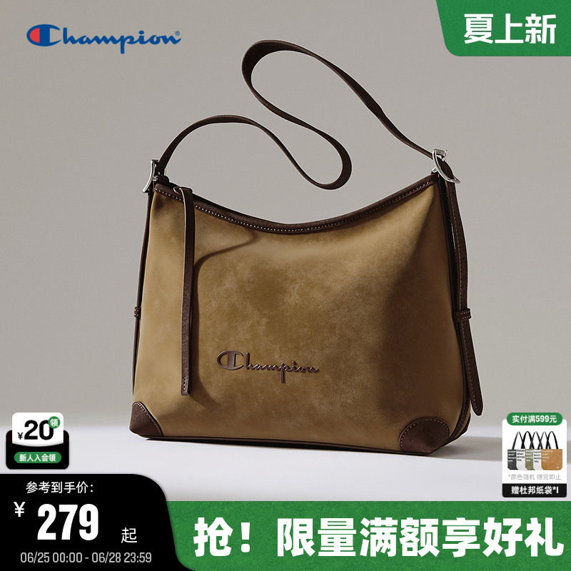 Champion冠军腋下单肩包26夏季新款女高级质感hobo包大容量斜挎包