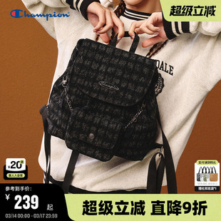 Champion冠军小型双肩包女春季迷你墩墩包小香风旅行通勤背包男