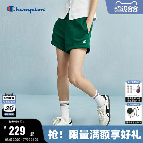 Champion冠军美式潮流运动短裤