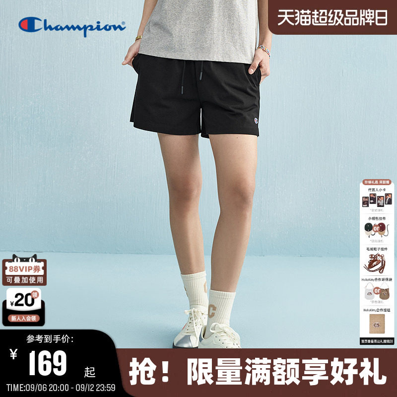 Champion冠军直筒运动短裤图片