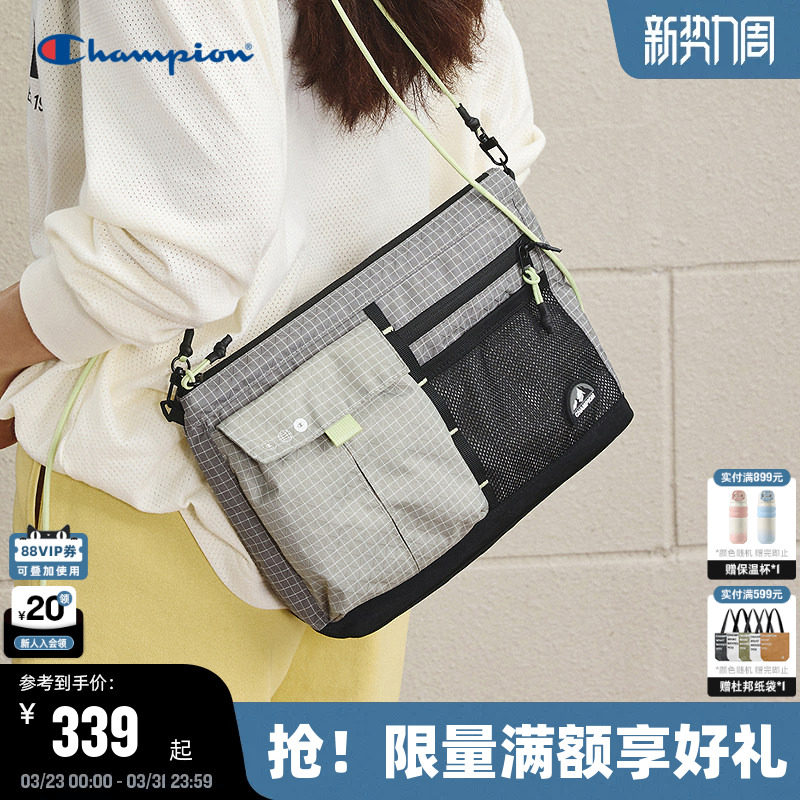 Champion冠军单肩包26春季新款女休闲轻便斜挎包男户外百搭邮差包