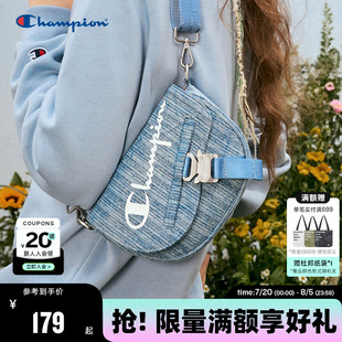 Champion冠軍2025秋季 單肩包女休閑馬鞍包男潮流情侶斜挎包 新款