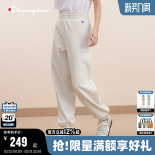 直筒长裤 新款 休闲裤 运动美式 简约 Champion冠军卫裤 长裤 男25秋季