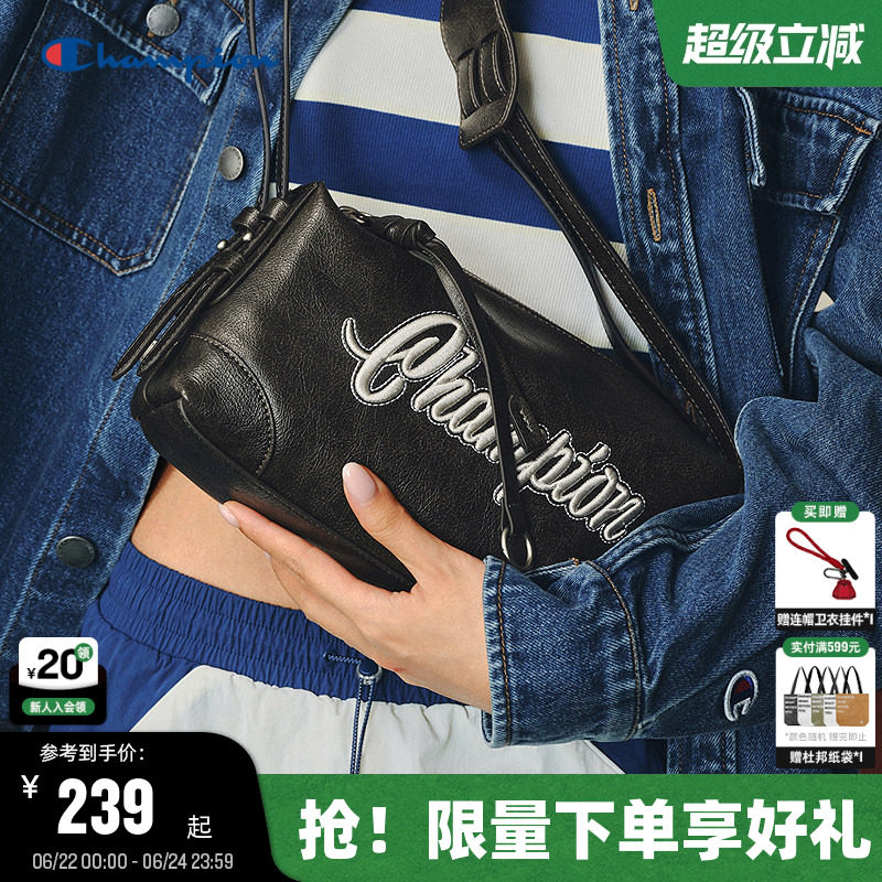 Champion冠军单肩hobo枕头包