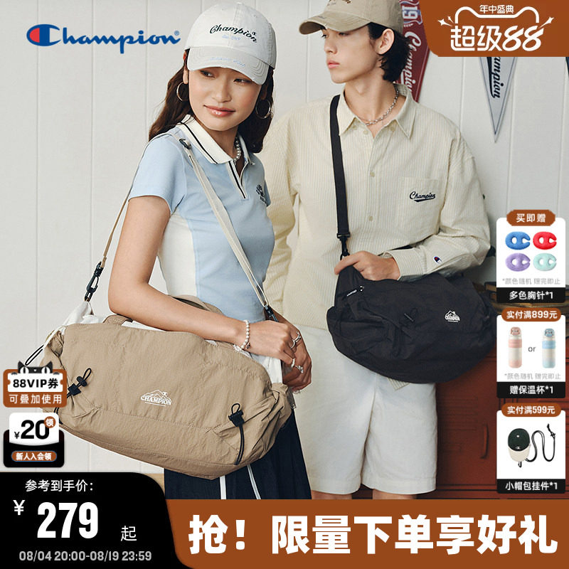 Champion冠军大容量单肩斜挎包