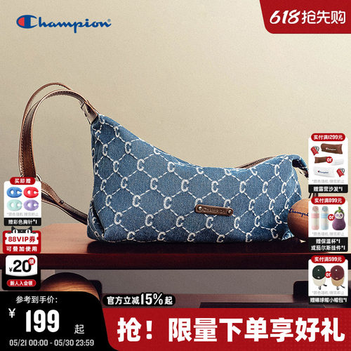 Champion冠军钻C香蕉船单肩包