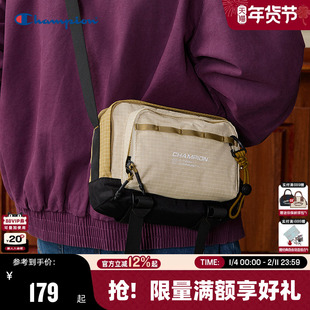 Champion冠军单肩包2026春季新款漫野小方包男女情侣休闲潮流斜挎