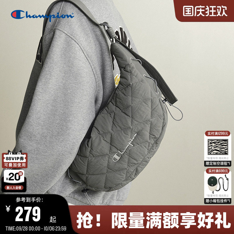 Champion冠军绗缝单肩包