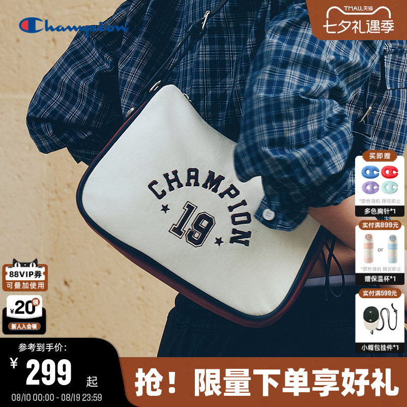 Champion冠军复古单肩斜挎包