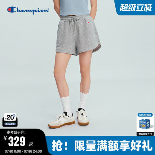 Champion冠军短裤女针织
