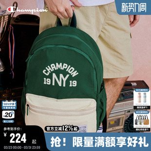 Champion冠军双肩包女新款 轻便书包大容量旅行包潮流学生背包男