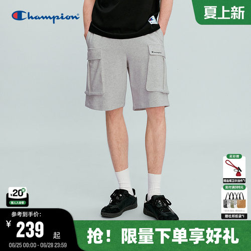 Champion冠军工装五分短裤