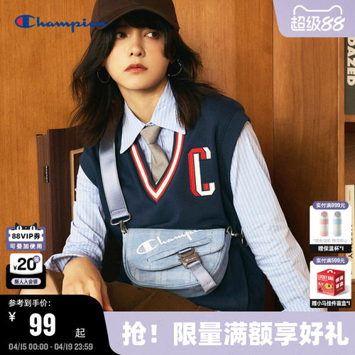 Champion冠军马鞍包单肩包男女