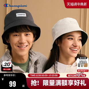 渔夫帽双面美颜帽情侣休闲男女潮流时尚 Champion冠军2024秋季 新款