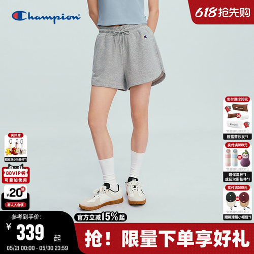 Champion冠军短裤女针织