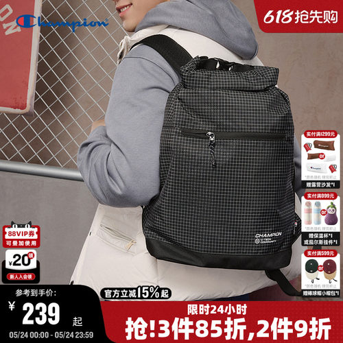 Champion冠军情侣休闲双肩包
