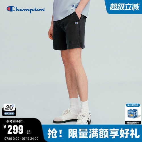 Champion冠军休闲短裤男