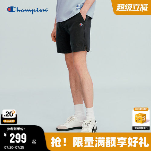 Champion冠军休闲短裤男