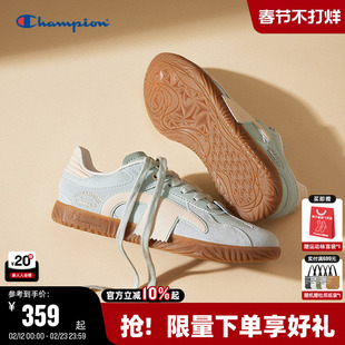 Champion冠军德训鞋2026春季新款男女飘带德训情侣潮流休闲运动鞋