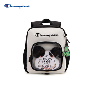 Champion冠军儿童26幼儿园男女学生熊猫双肩背书包 防泼水