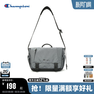 Champion冠军斜挎包2025秋冬新款 邮差包女通勤单肩包男休闲电脑包
