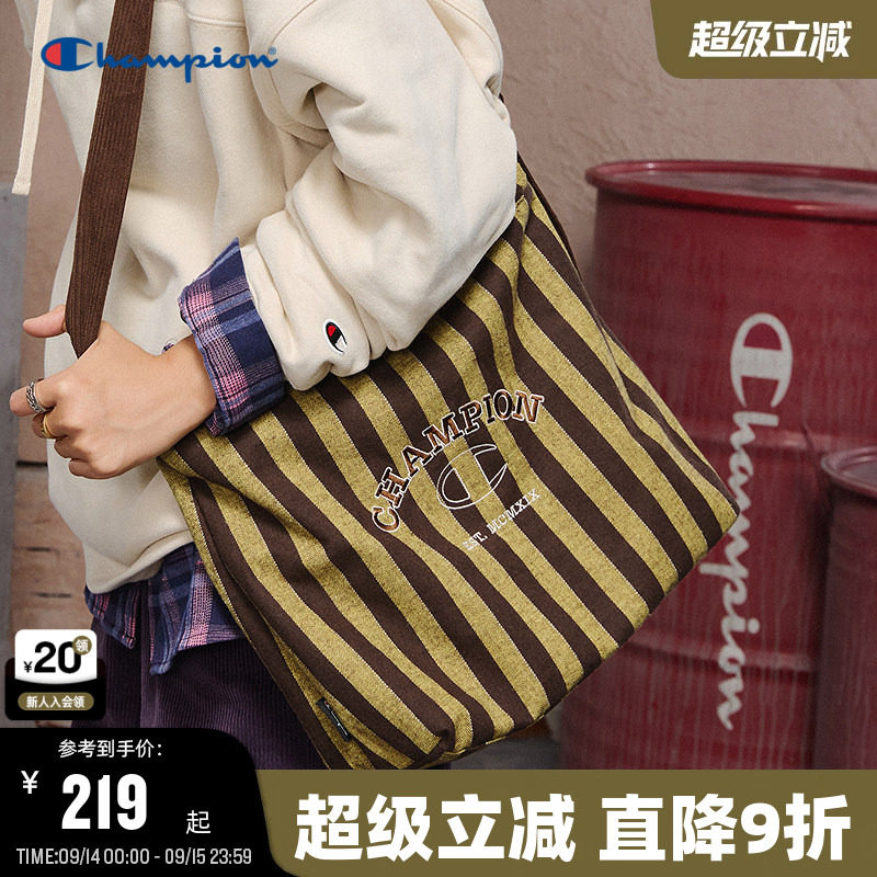 Champion冠军双面背斜挎包图片