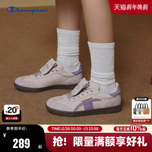 女潮流复古休闲鞋 德训鞋 Champion冠军25秋冬新款 男 丁禹兮同款