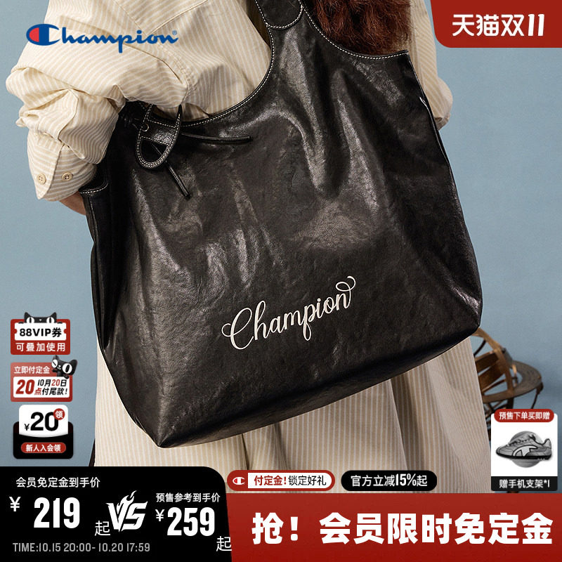 【预售】Champion冠军单肩包2026秋季新款女托特包大容量手提包男