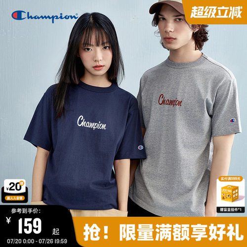 Champion冠军短袖男女同款