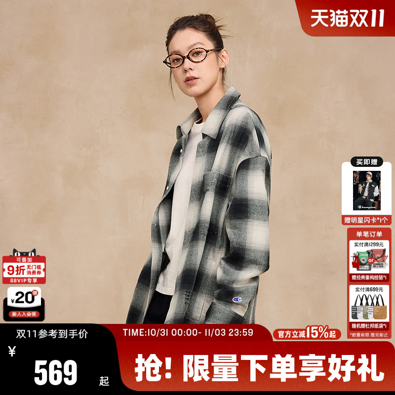 Champion冠军衬衫情侣款