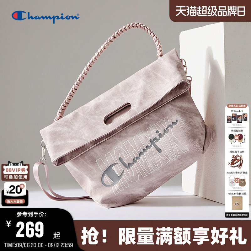 Champion冠军大容量单肩包图片