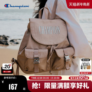 Champion冠军25秋冬新款 双肩包女墩墩包大容量书包男校园轻便背包