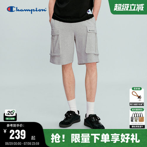 Champion冠军工装五分短裤