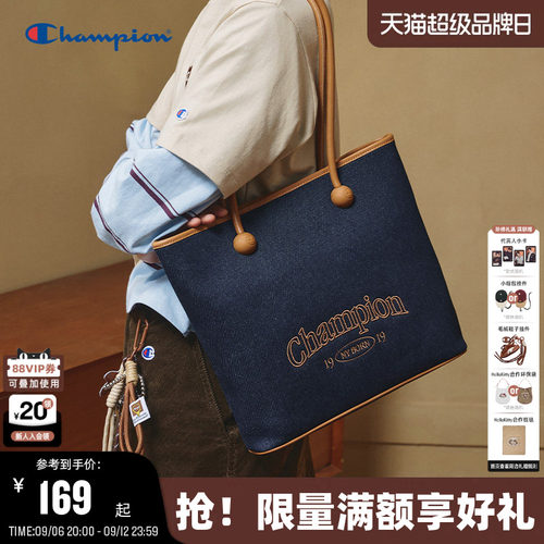 Champion冠军复古托特包