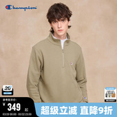 外套 半开襟女休闲开衫 Champion冠军半拉链翻领卫衣男25秋季 新款