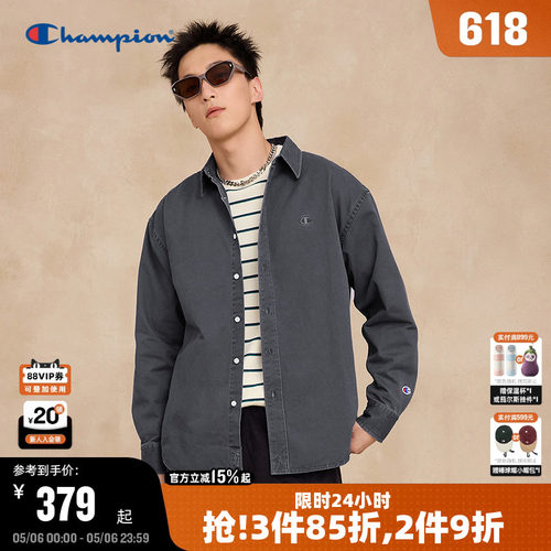 Champion冠军衬衫工装风