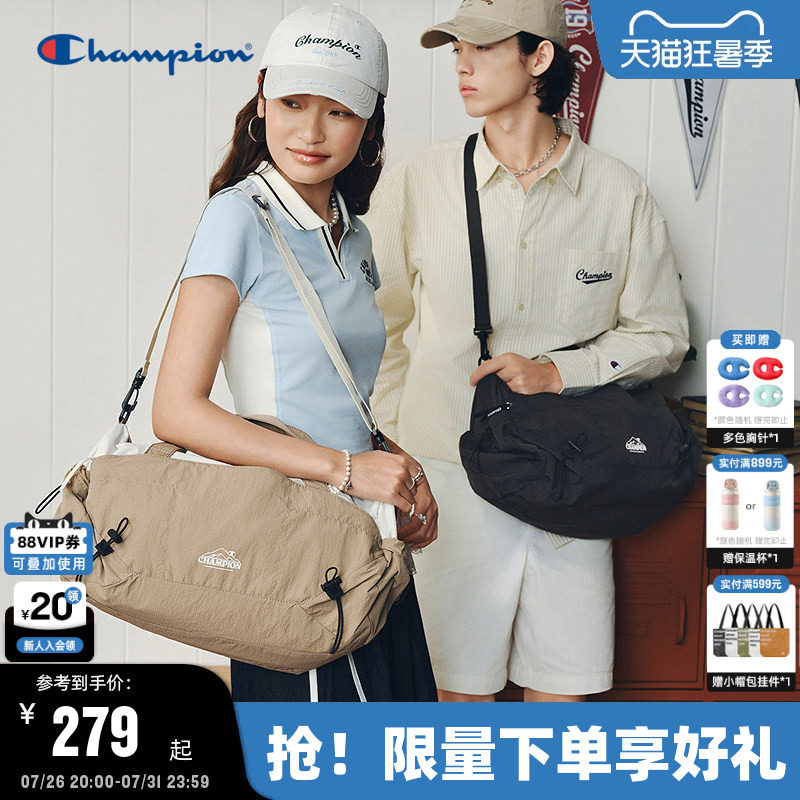 Champion冠军大容量单肩斜挎包
