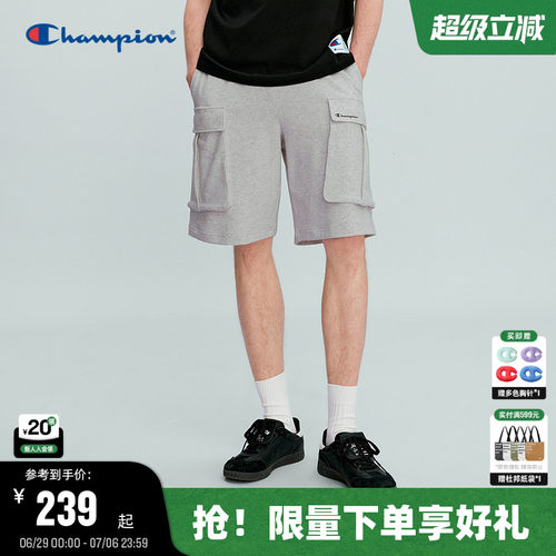 Champion冠军工装五分短裤