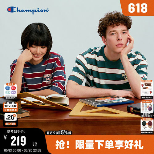 Champion冠军短袖男女同款