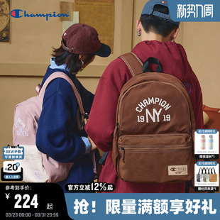 Champion冠军双肩包25秋冬新款 冠军包女大容量书包男轻便学生背包