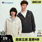 女休闲外套简约韩系 拉链开衫 Champion冠军连帽卫衣男2026春季 新款