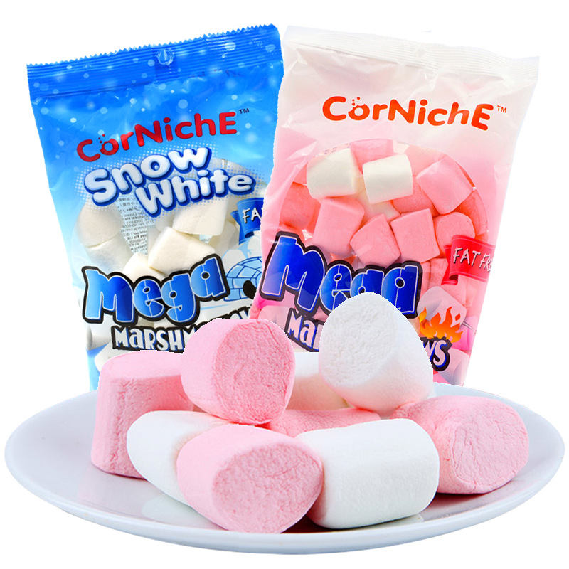 菲律宾原装进口可尼斯原味棉花糖软糖小朋友儿童零食糖果