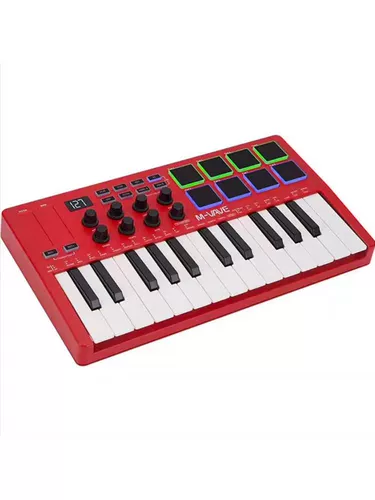 Портативная клавиатура, контроллер, беспроводные ударные инструменты, 25 клавиш