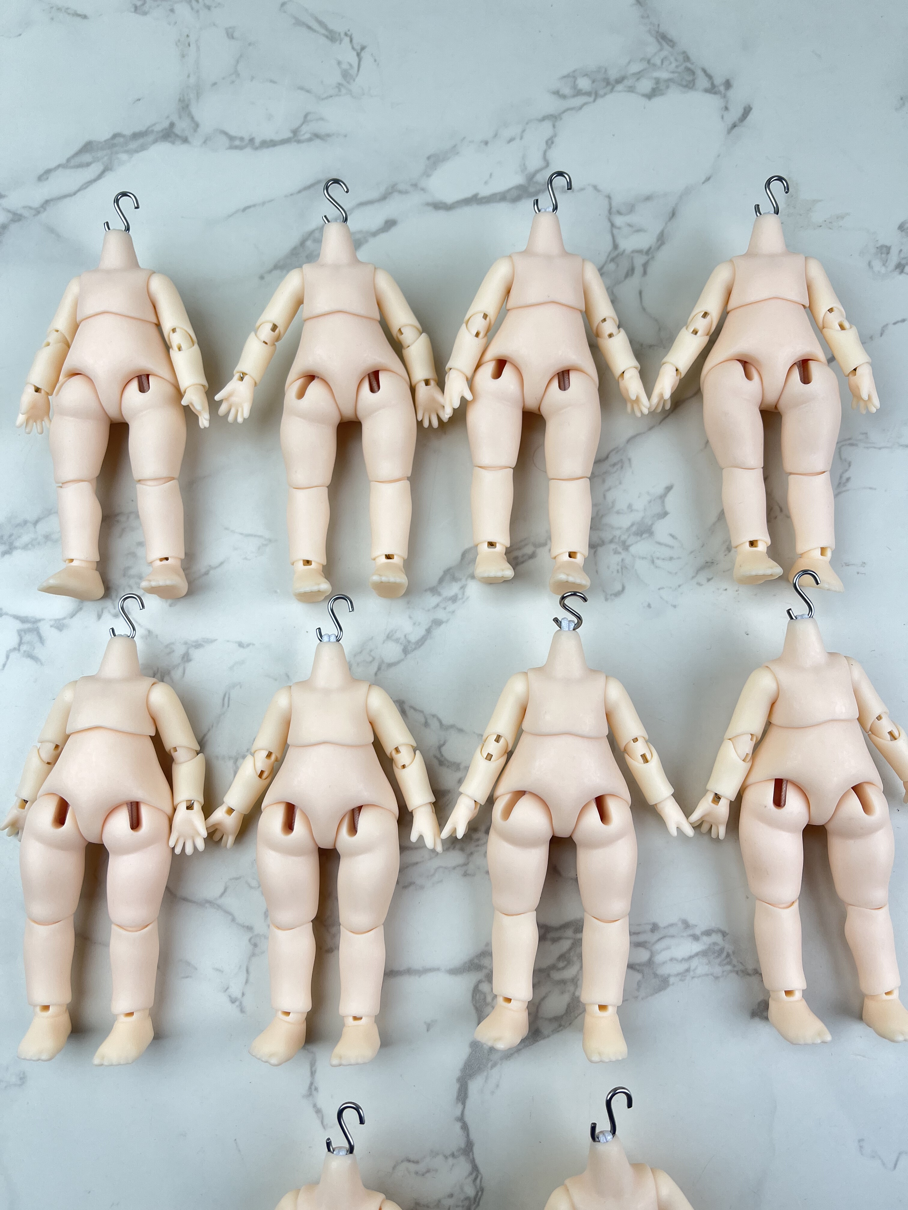 糖娜素体12分bjd可动关节可动粘土人GSC娃娃素体可动关节可动