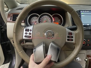 经典 轩逸老骐达颐达骊威俊风E11k音响蓝牙定速巡航键多功能方向盘